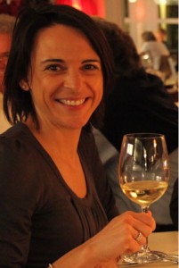 Nikki auf der Toskana Weintour.